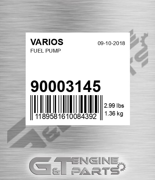 900.03145 Fuel Pump