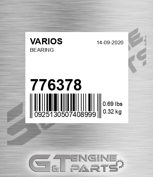 776378 VARIOS Bearing