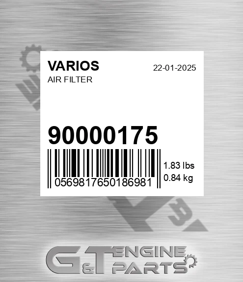 900.00175 Air Filter