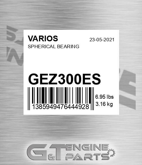 GEZ300ES Spherical Bearing