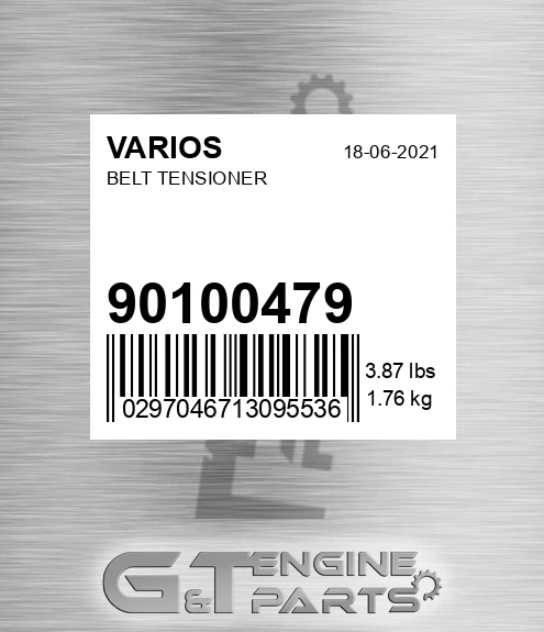 901.00479 Belt Tensioner