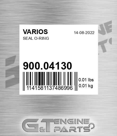 900.04130 Seal O-ring