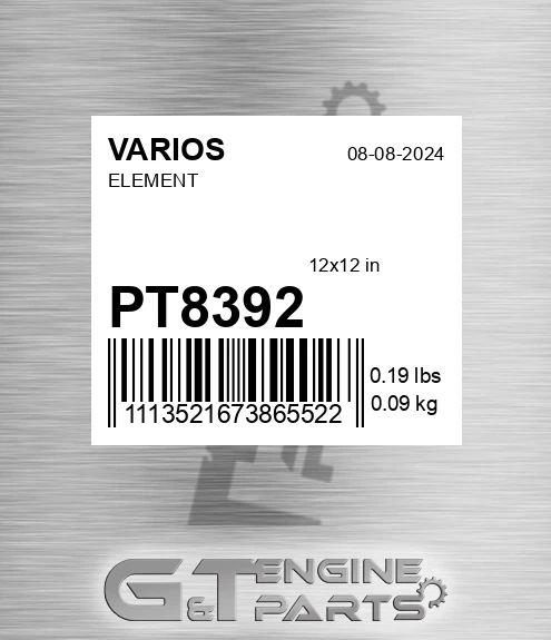 PT8392 Element