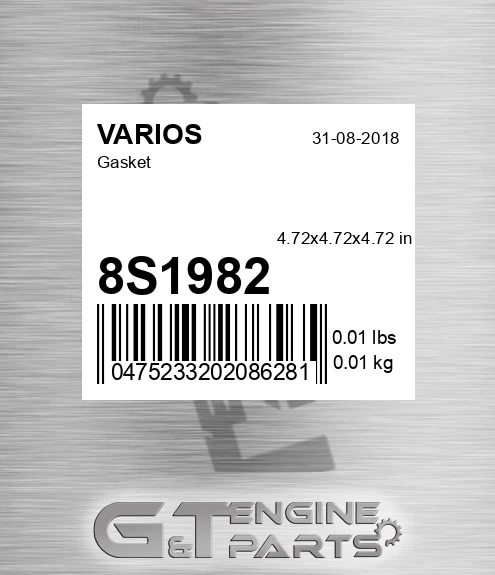 8S1982 Gasket