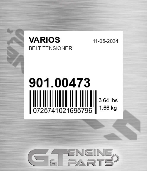901.00473 Belt Tensioner