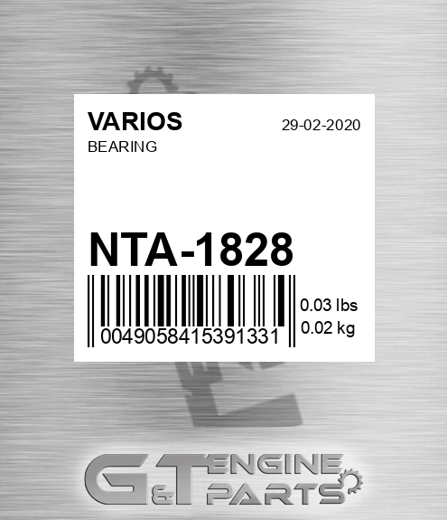 NTA-1828 Bearing