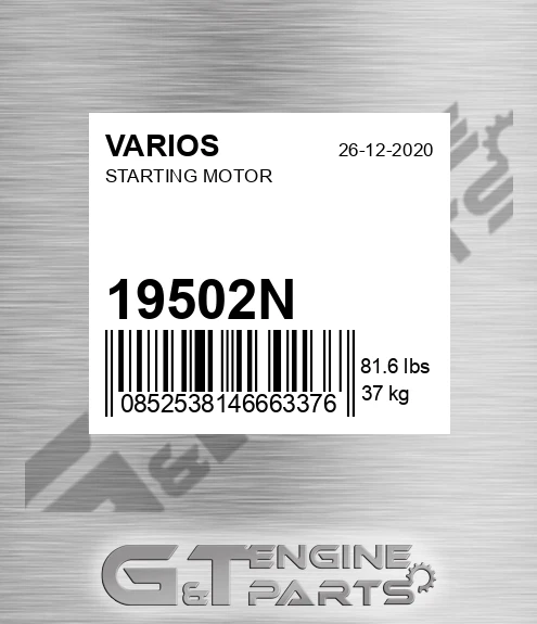19502N Starting Motor