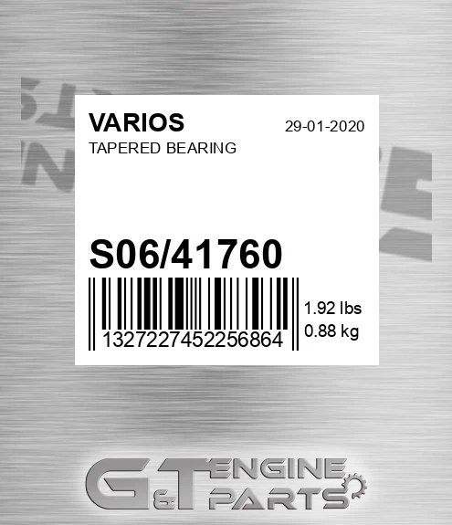 S06/41760 Tapered Bearing