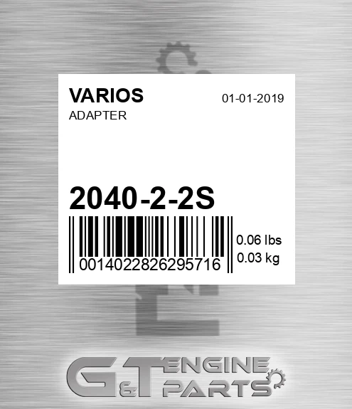 2040-2-2S Adapter for VARIOS