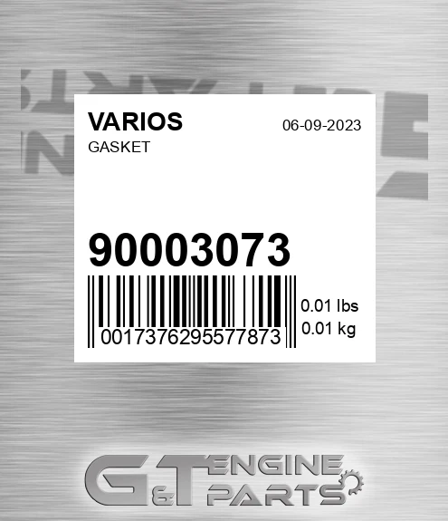 900.03073 Gasket for VARIOS