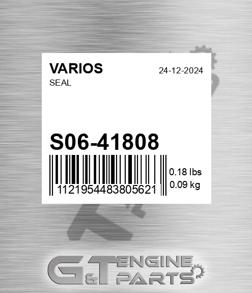 S06/41808 Seal