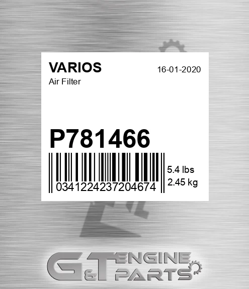 P781466 Air Filter