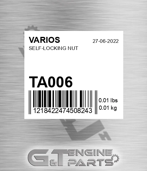 TA006 Self-locking Nut