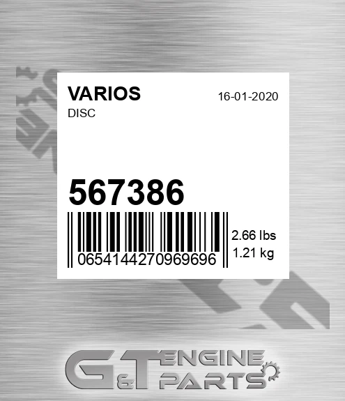 567386 Disc
