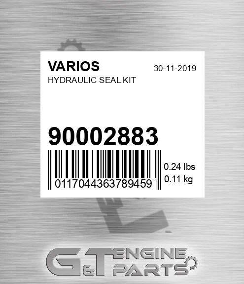 900.02883 Hydraulic Seal Kit