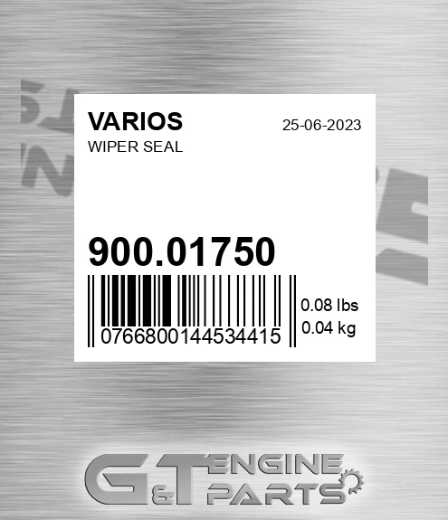 900.01750 Wiper Seal