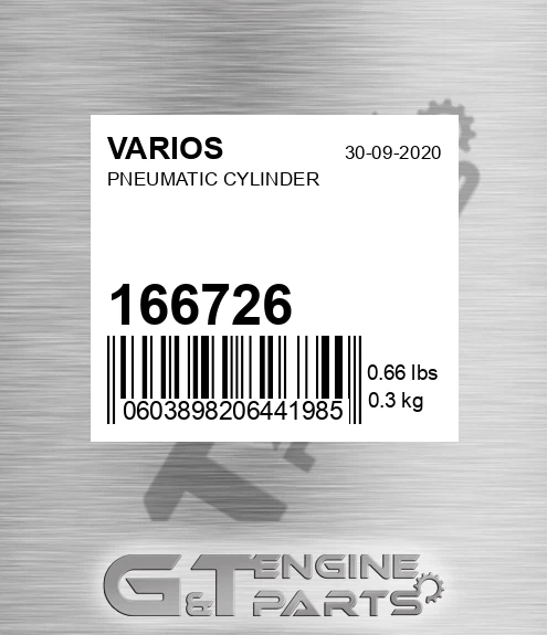 166726 Pneumatic Cylinder