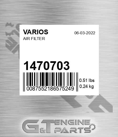 1470703 Air Filter