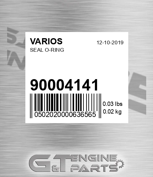 900.04141 Seal O-ring for VARIOS