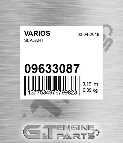 096.33087 Sealant for VARIOS