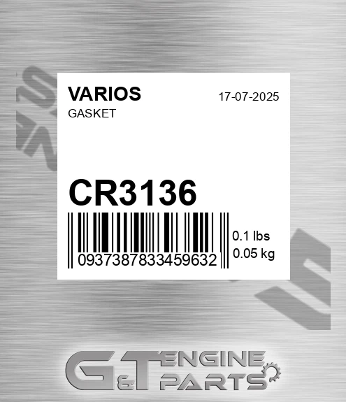 CR3136 Gasket