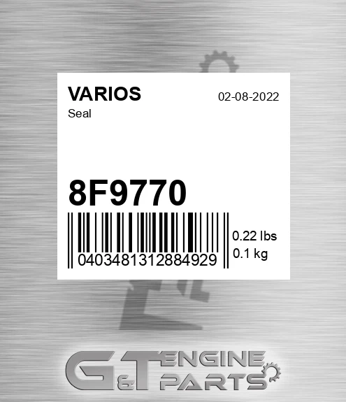 8F9770 Seal