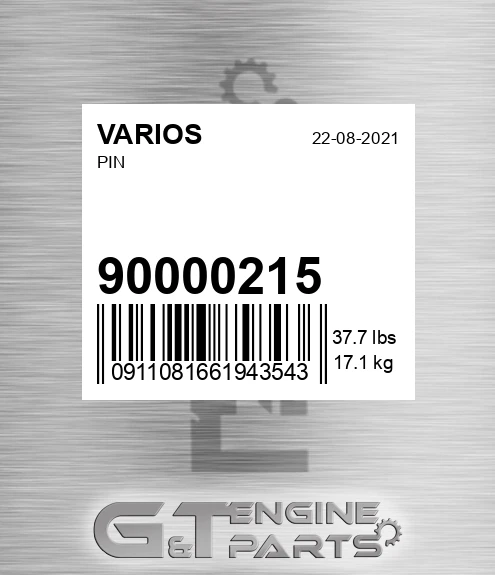 90000215 Pin for VARIOS