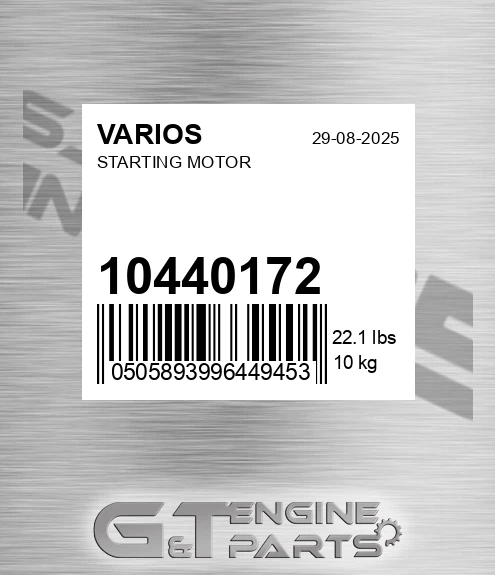 10440172 Starting Motor