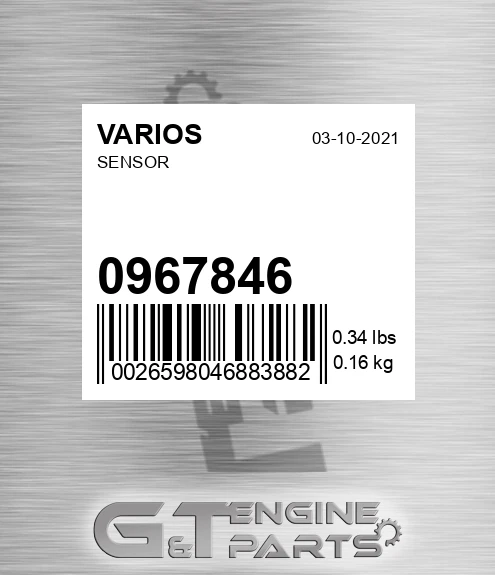 0967846 Sensor