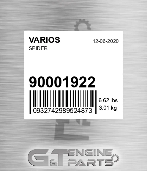 900.01922 Spider for VARIOS