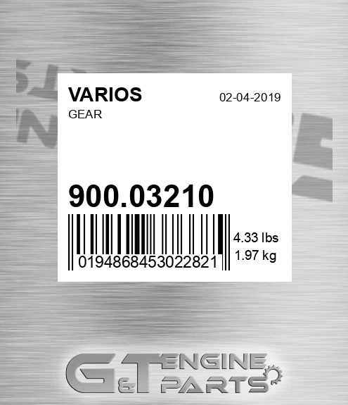 900.03210 Gear