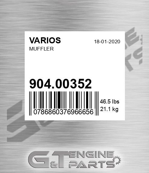 904.00352 Muffler
