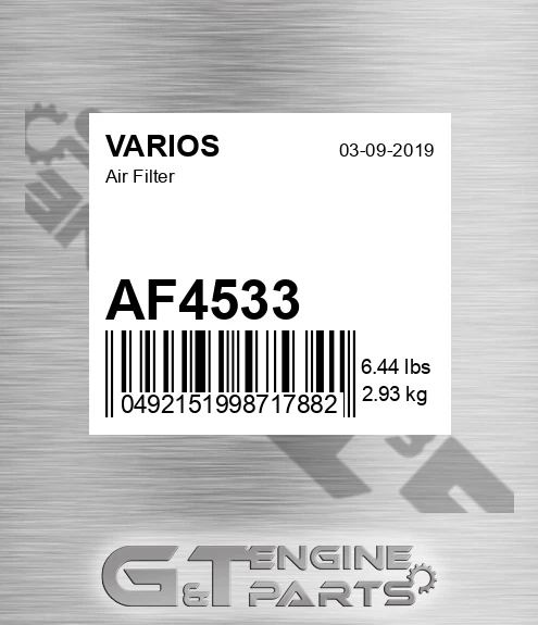 AF4533 Air Filter