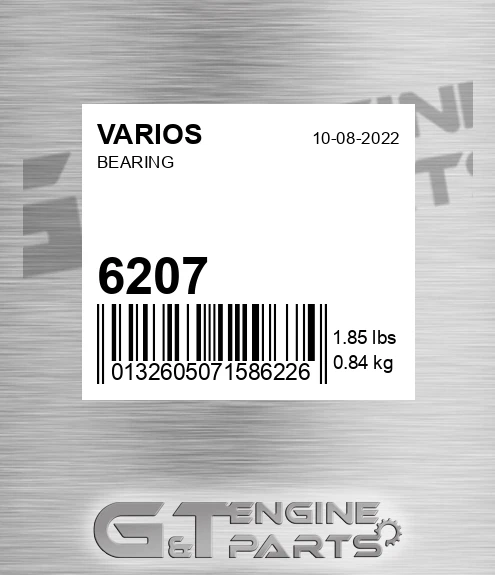 6207 Bearing