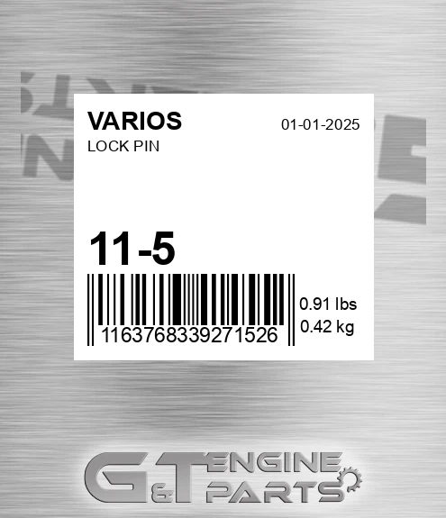 115 Lock Pin