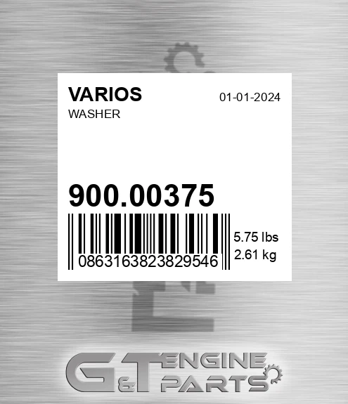 900.00375 Washer
