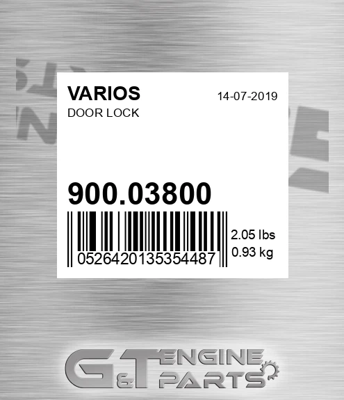 900.03800 Door Lock
