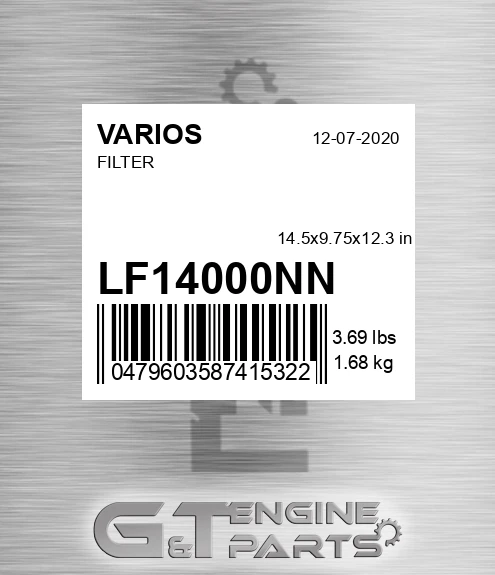 LF14000NN Filter