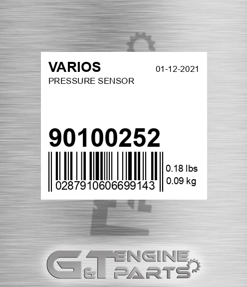 90100252 Pressure Sensor