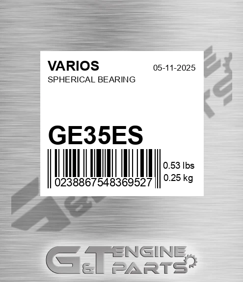 GE35ES Spherical Bearing