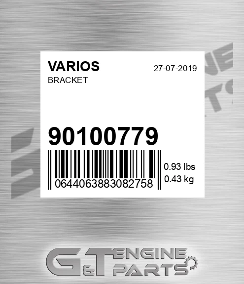 901.00779 Bracket for VARIOS