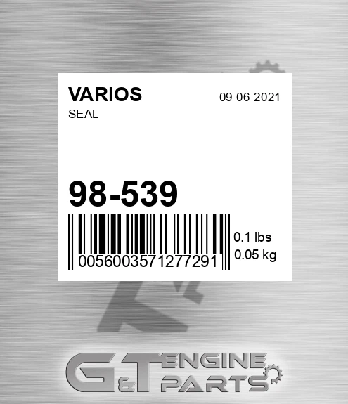 98-539 Seal for VARIOS