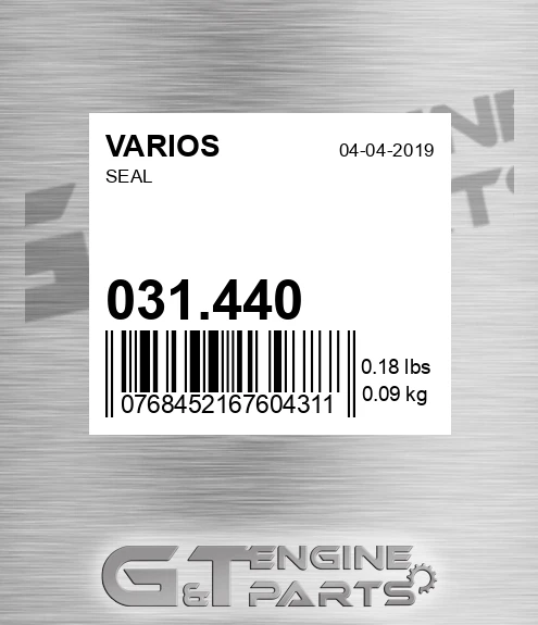 031.440 VARIOS Seal