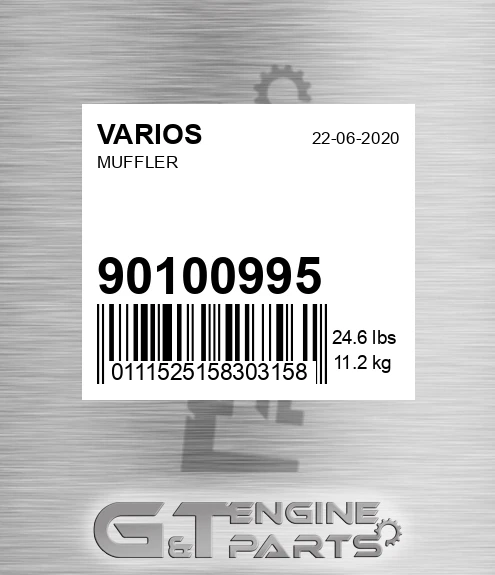 901.00995 Muffler