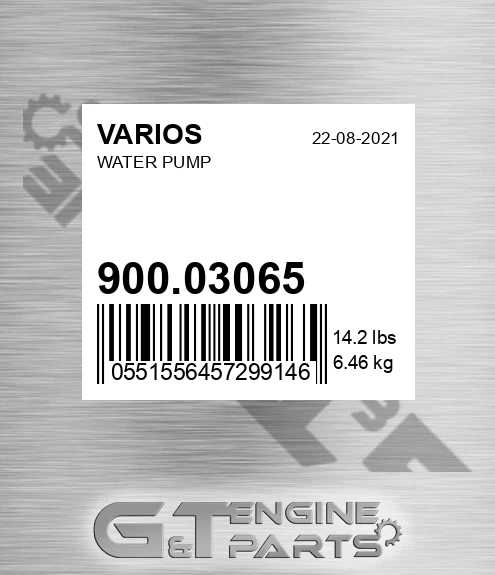900.03065 Water Pump