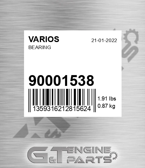 900.01538 Bearing