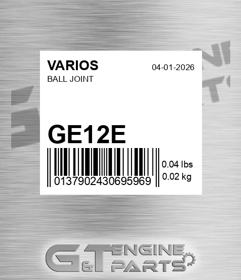 GE12E Ball Joint