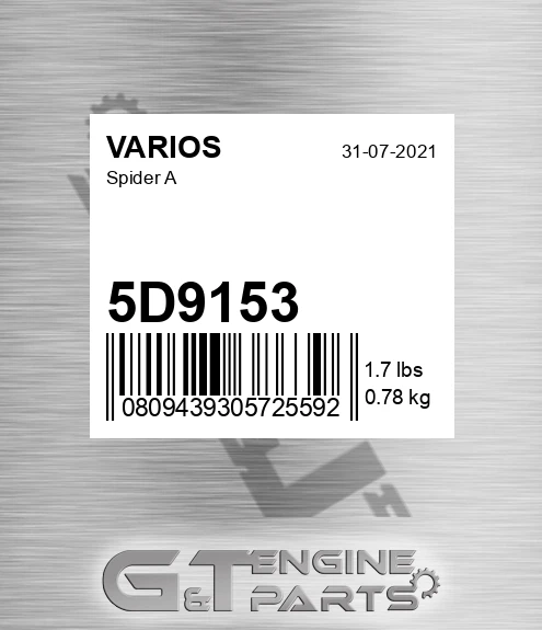 5D9153 Spider A
