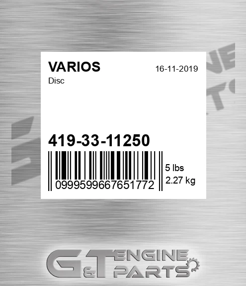 419-33-11250 Disc