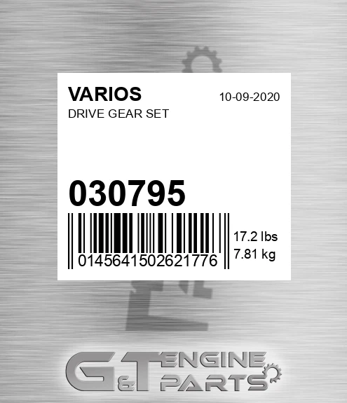 030.795 VARIOS Drive Gear Set
